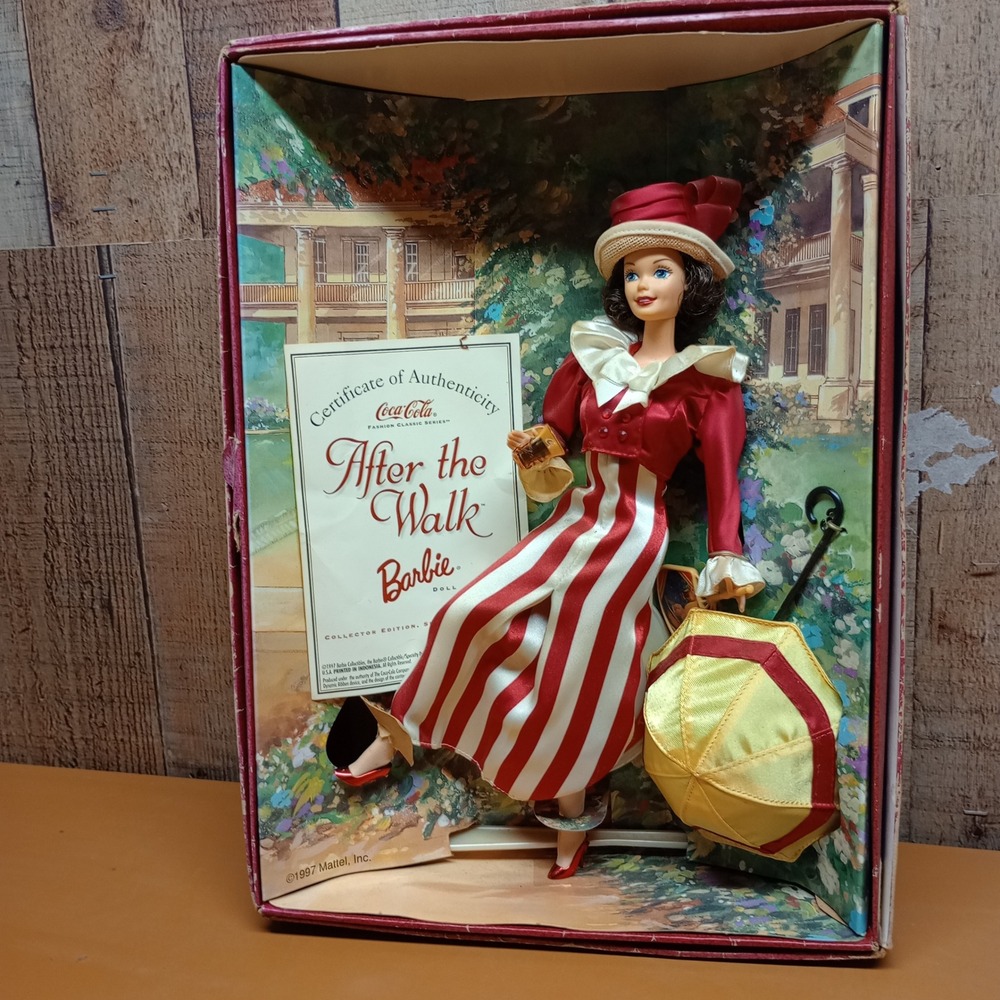 1997 Coca-Cola After the Walk Barbie Doll Fashion Classic Series 17341